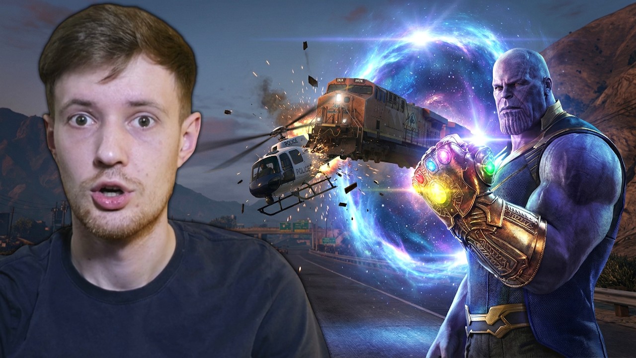 Thanos lettem a GTA V-ben!