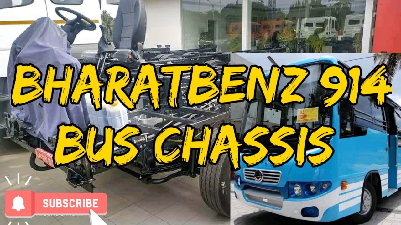 Bharatbenz 914 9T Bus Chassis Review |Technical specifications|Average  Mileage|Price|Bharatbenz  9t