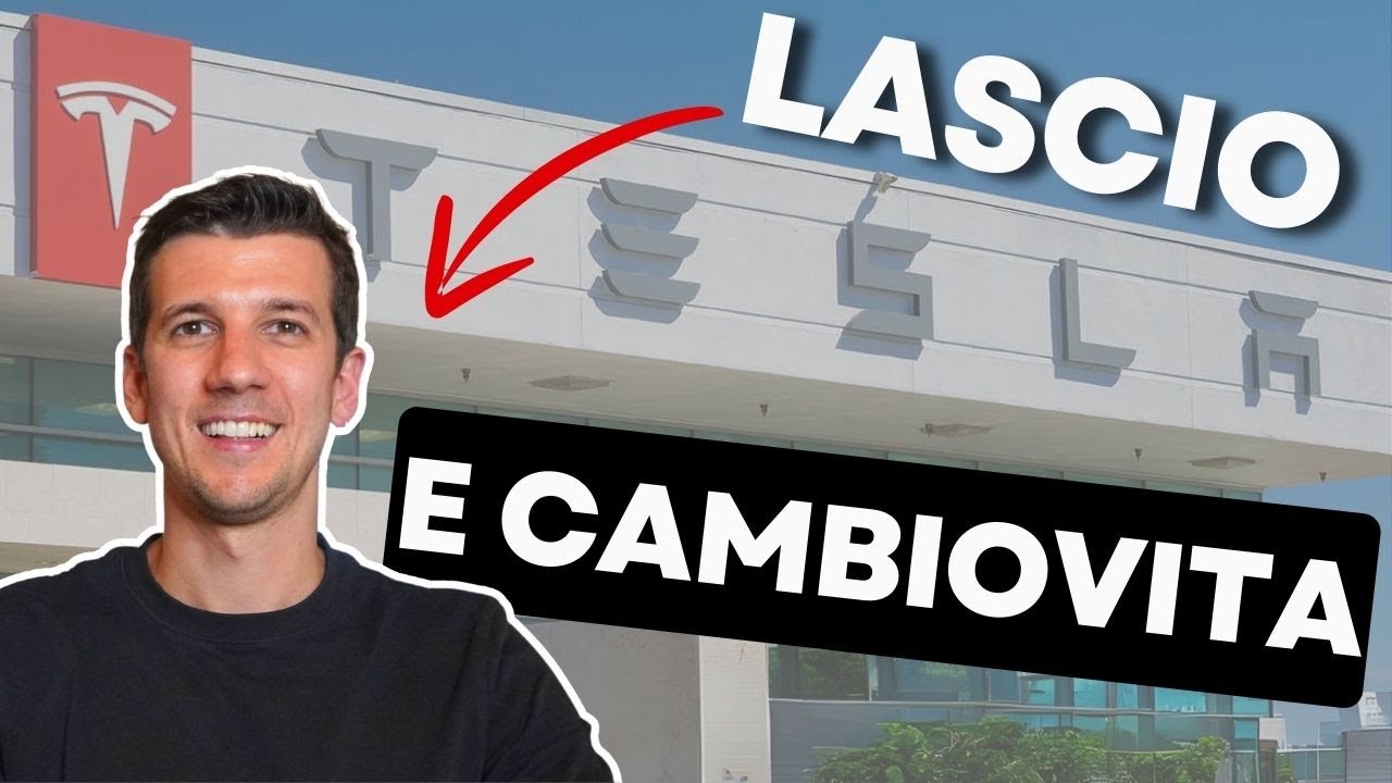 MI DIMETTO da TESLA e AMAZON e CAMBIO CARRIERA con un SABBATICO con @lorenzo.danese