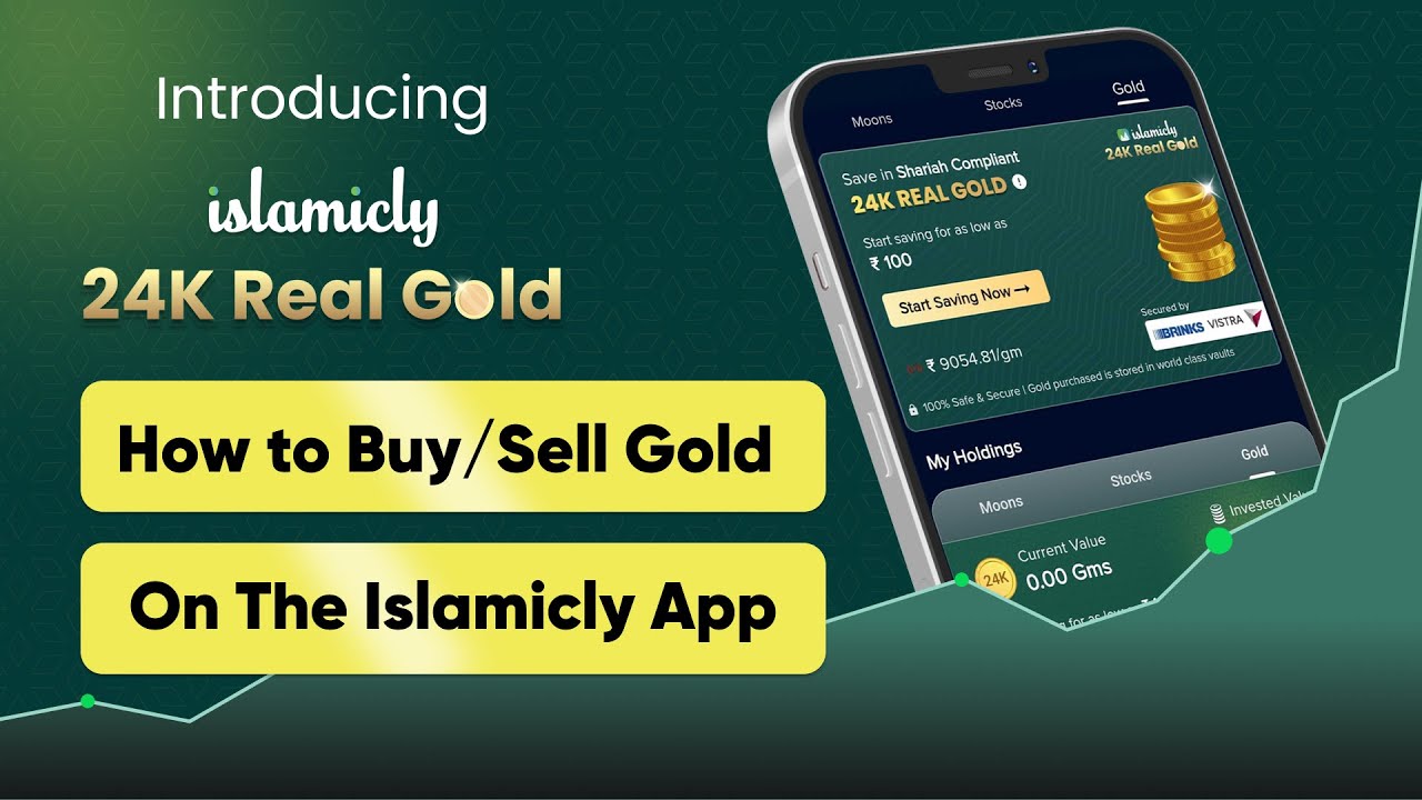 How to Buy & Sell Shariah Compliant Gold on Islamicly App &ndash; Easy & Halal Way!