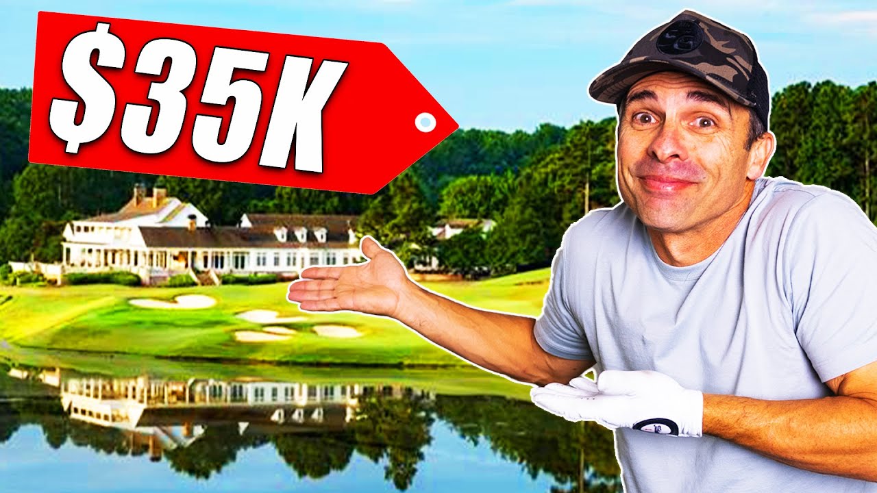 Touring a $35,000 Private Golf Club in Georgia