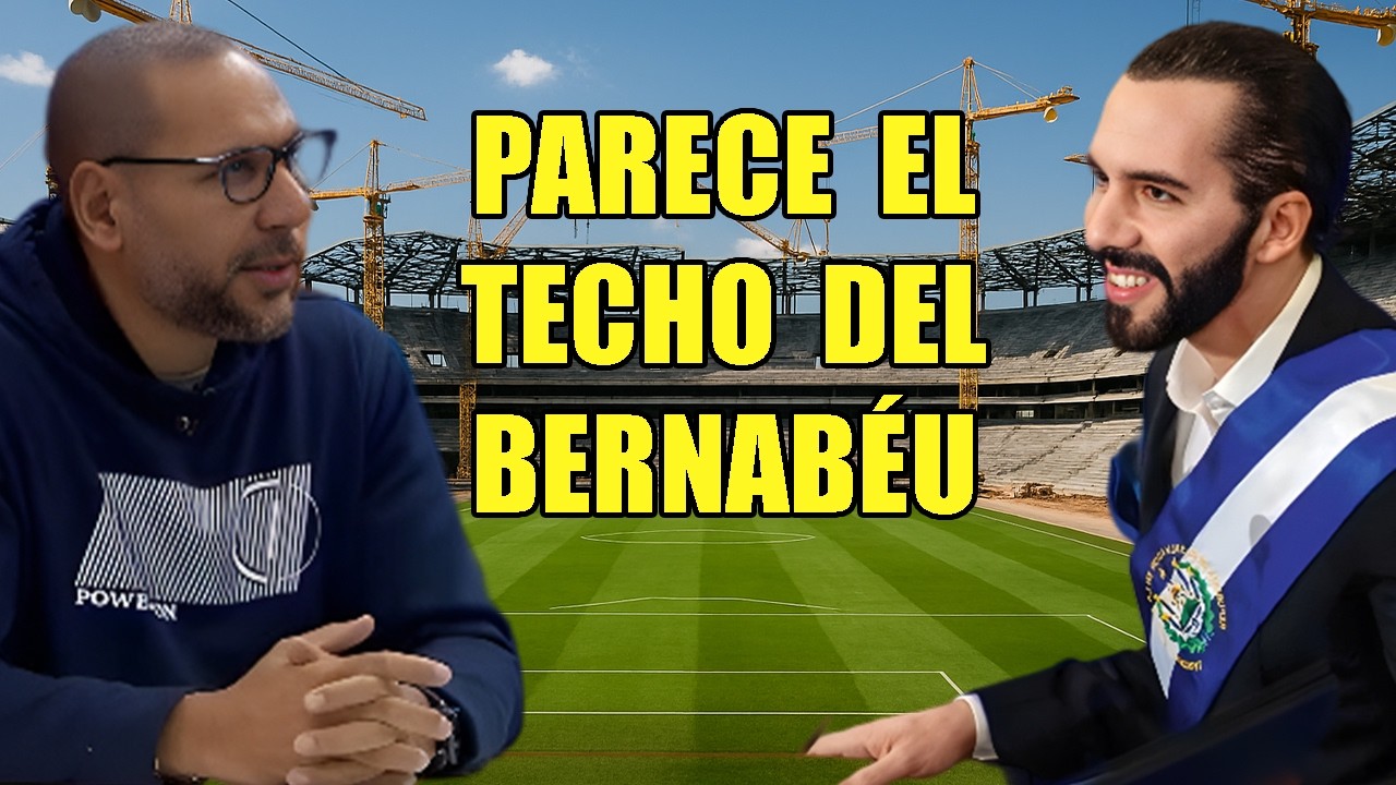 El Techo del Estadio Chino de El Salvador luce espectacular