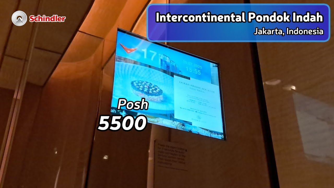 [HBD!] Schindler Elevators - Intercontinental Pondok Indah, Jakarta, ID