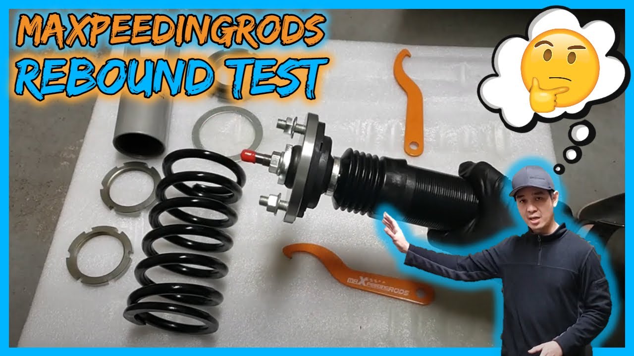 [DIY Car Mods] "Maxpeedingrods" Coilovers Update - Rebound Test