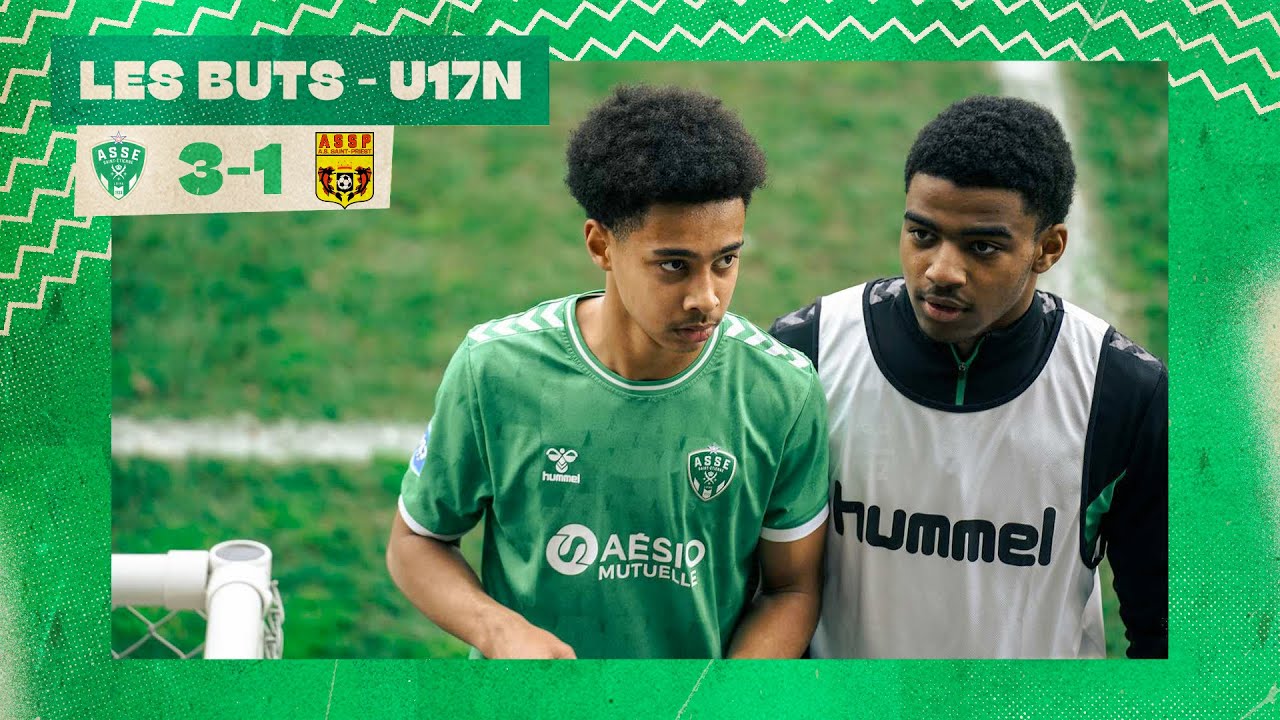 U19N ASSE 3-1 Saint-Priest : les buts des Verts