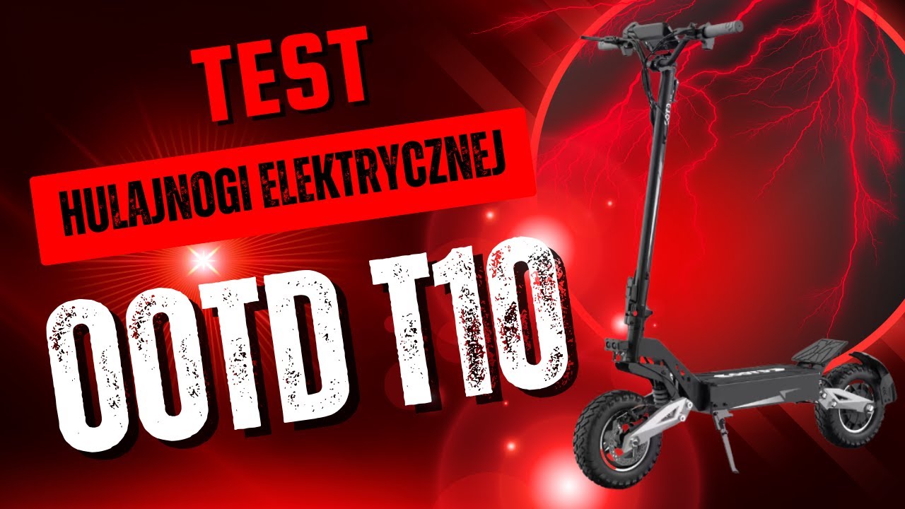 TO NIE ZABAWKA! 🚀 Hulajnoga Elektryczna OOTD T10 - Test, Recenzja i Prawdziwy Zasięg, Unboxing