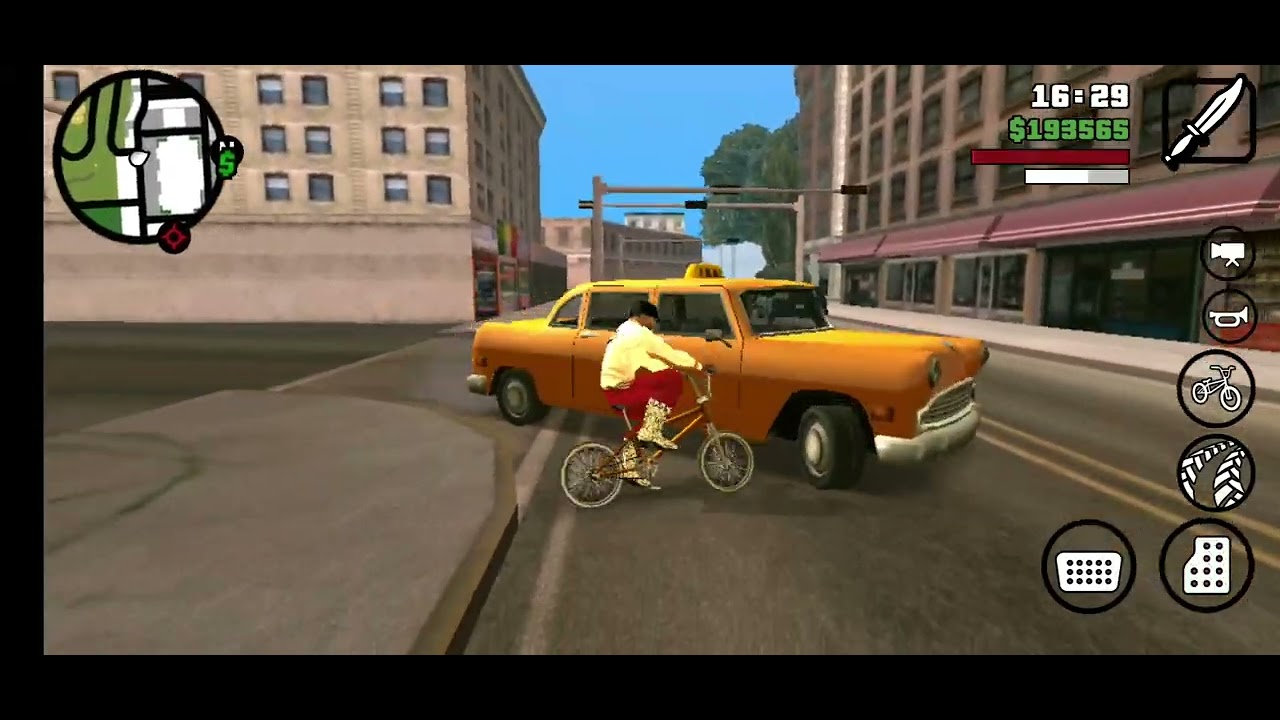 gta sa peds fight