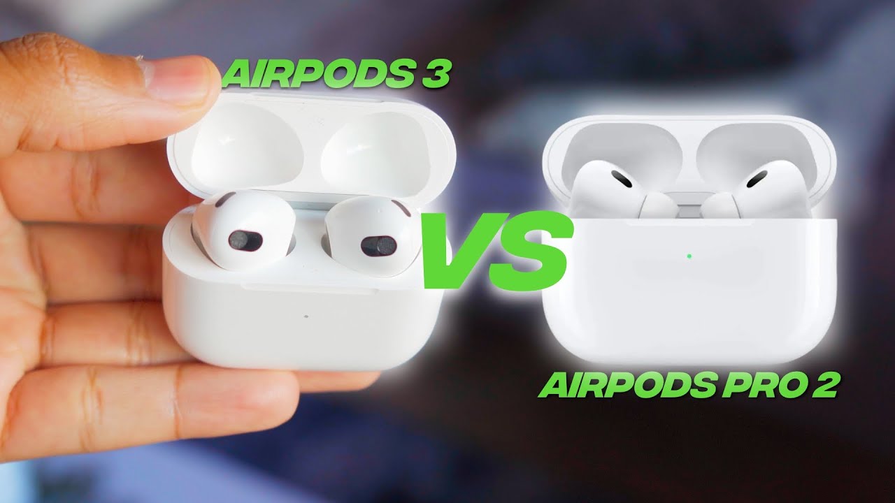 AirPods PRO 2 vs AirPods 3 en 2025!