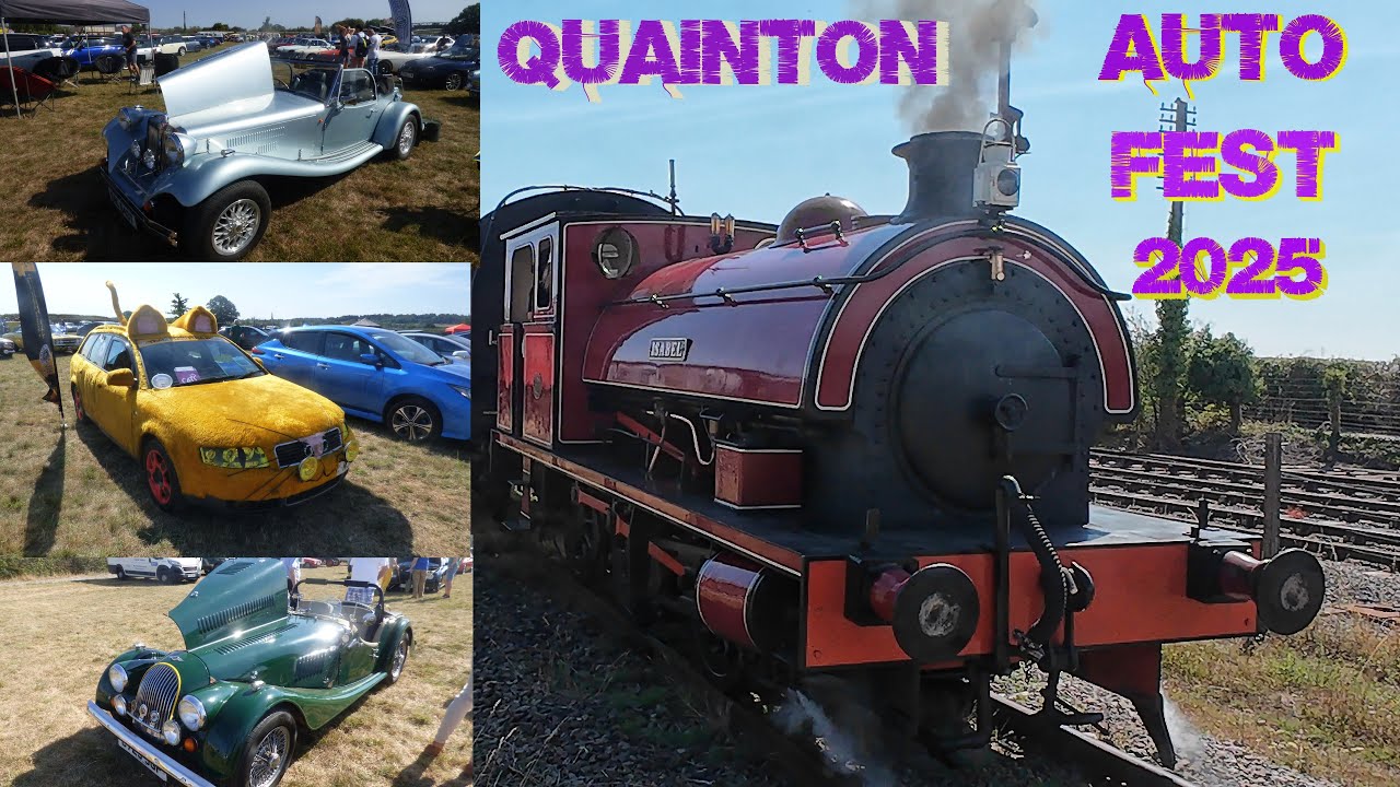 Auto Fest at Buckinghamshire Railway Centre 2025