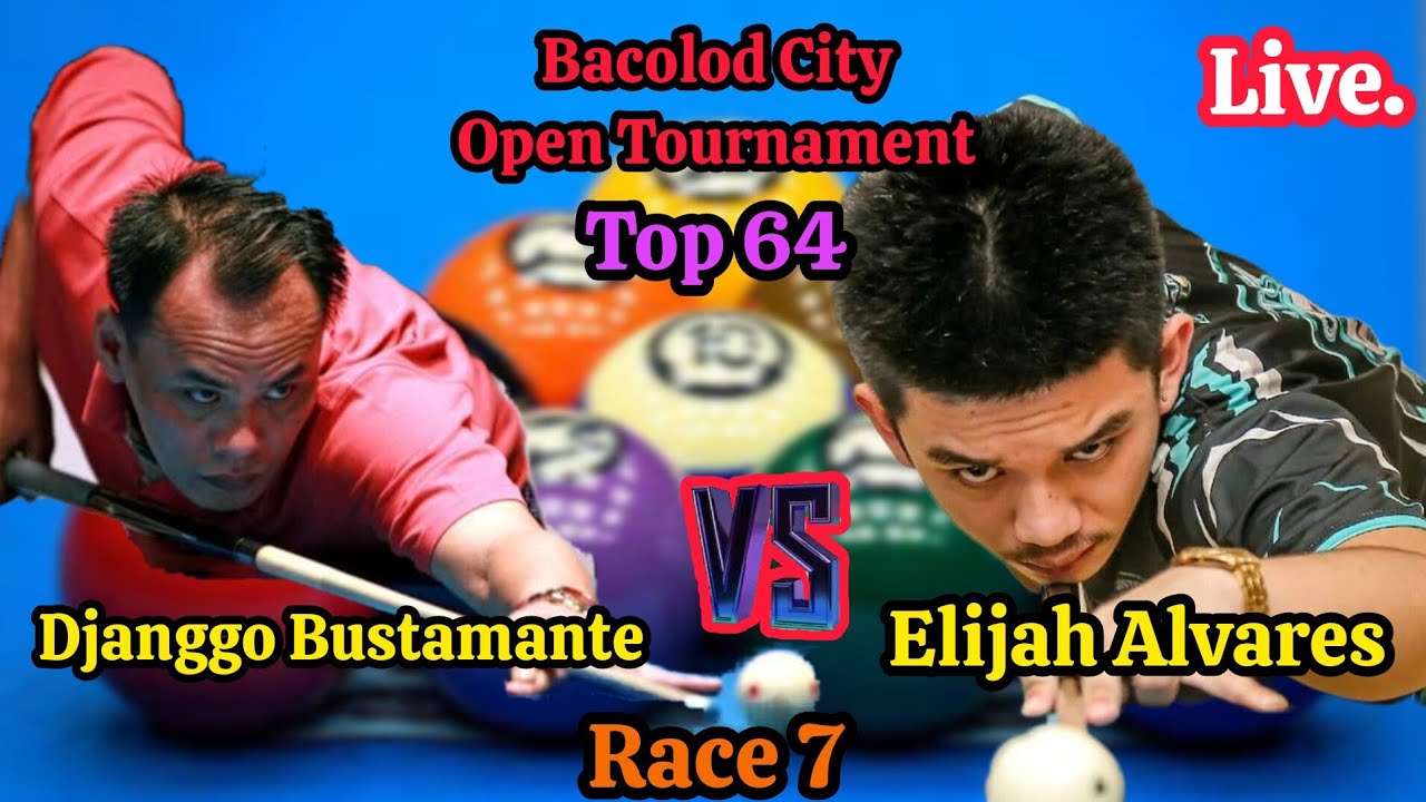 Top 64 Open Tournament | Djanggo Bustamante 🆚️ Elijah Alvarez | Race 7