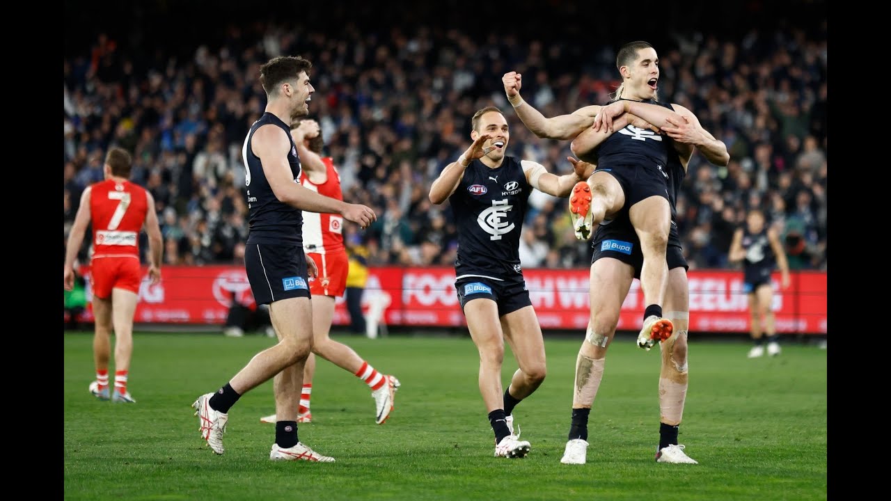Adam Cerra - AFL Elimination Final Highlights 2023 - Carlton vs Sydney