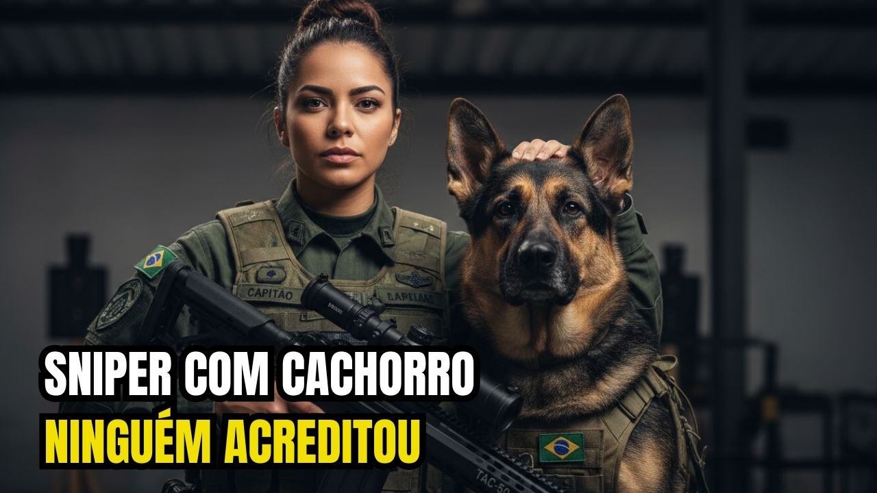 Riram do Cão de Guerra — Até Ele Avançar ao Lado Dela