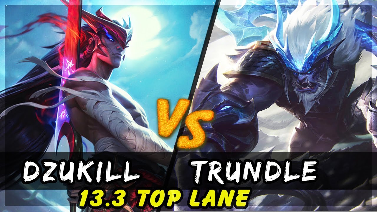 Dzukill - Yone vs Trundle TOP Patch 13.3 - Yone Gameplay