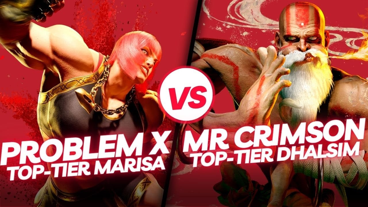 SF6 ▰ Problem X (Marisa) vs Mr Crimson (Dhalsim) ▰ Street Fighter 6 Top Tier Gameplay