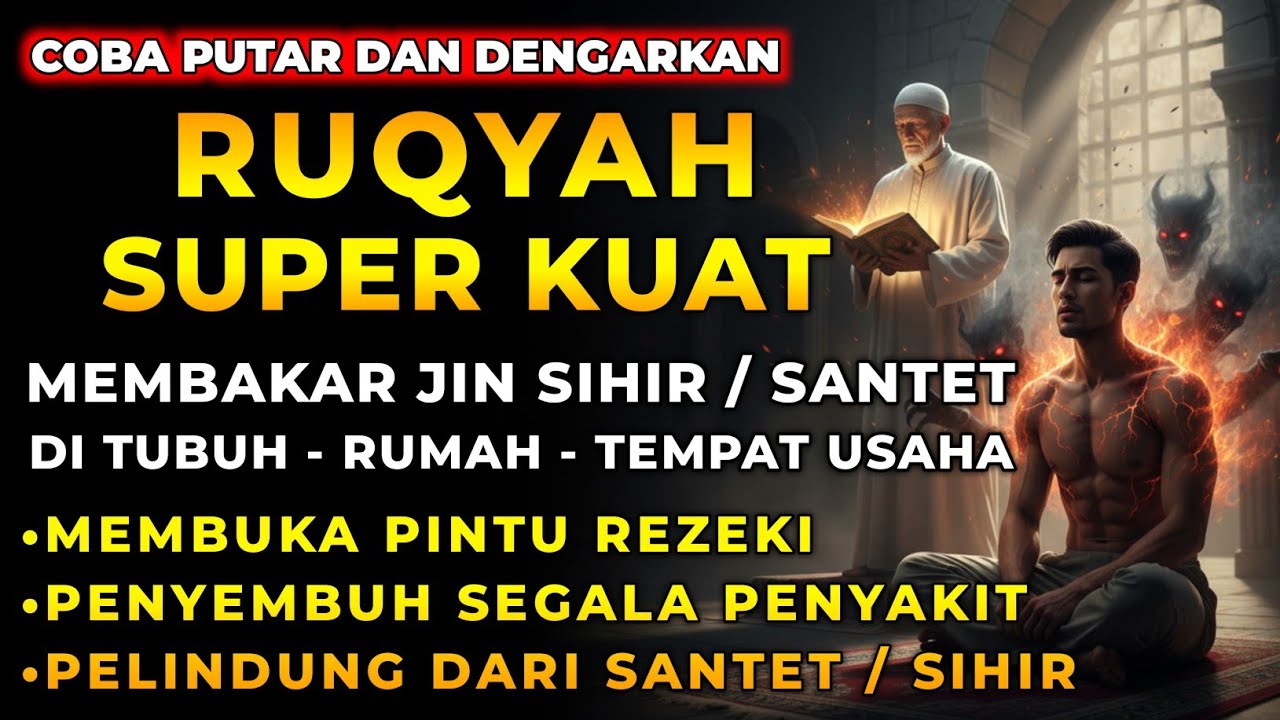 RUQYAH RUMAH PENGUSIR JIN, SETAN & SIHIR DI RUMAH & TUBUH, PENENANG HATI DAN FIKIRAN | BY ALAA ASER