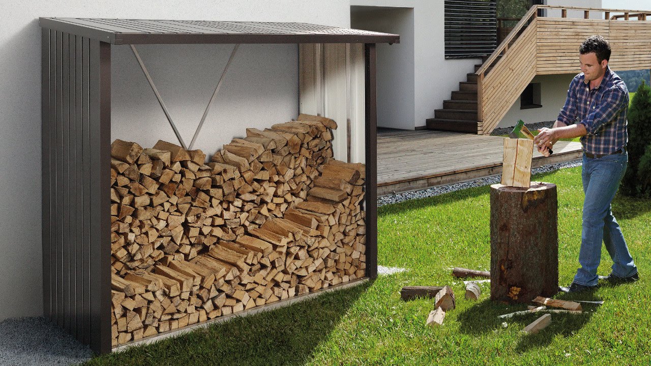 Kaminholzregal WoodStock von Biohort