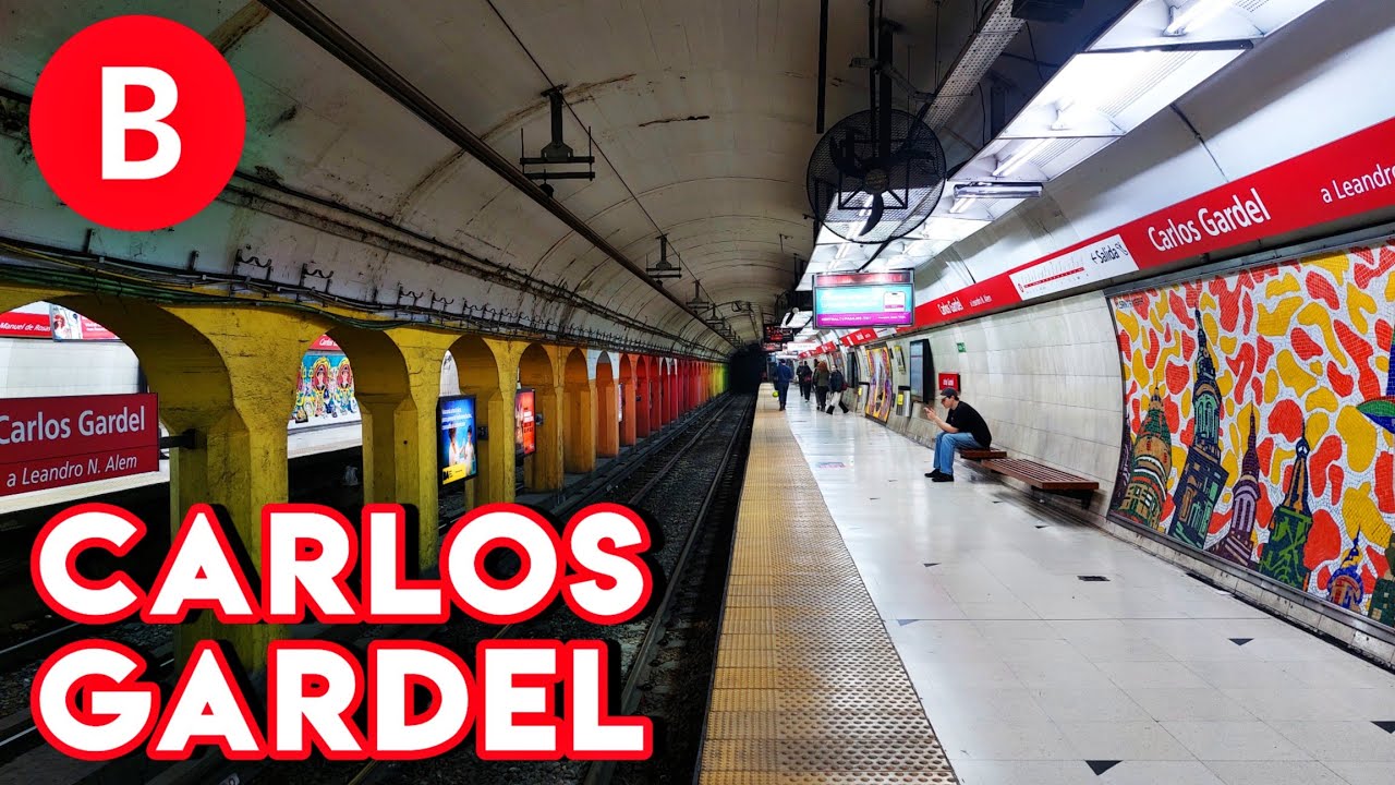 Subte Línea B | Carlos Gardel