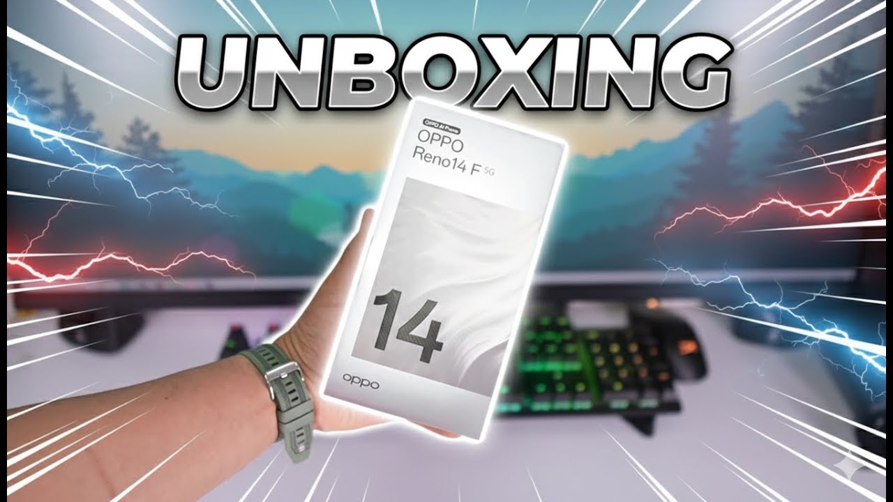 OPPO Reno 14F Unboxing y Primeras Impresiones