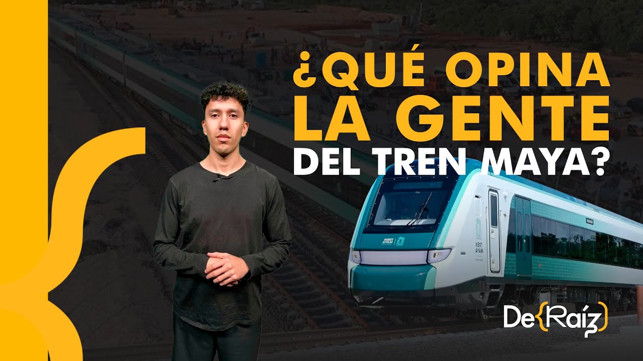¿ #QuéOpinaLaGente del #TrenMaya ? 🔻 por Manuel Silva