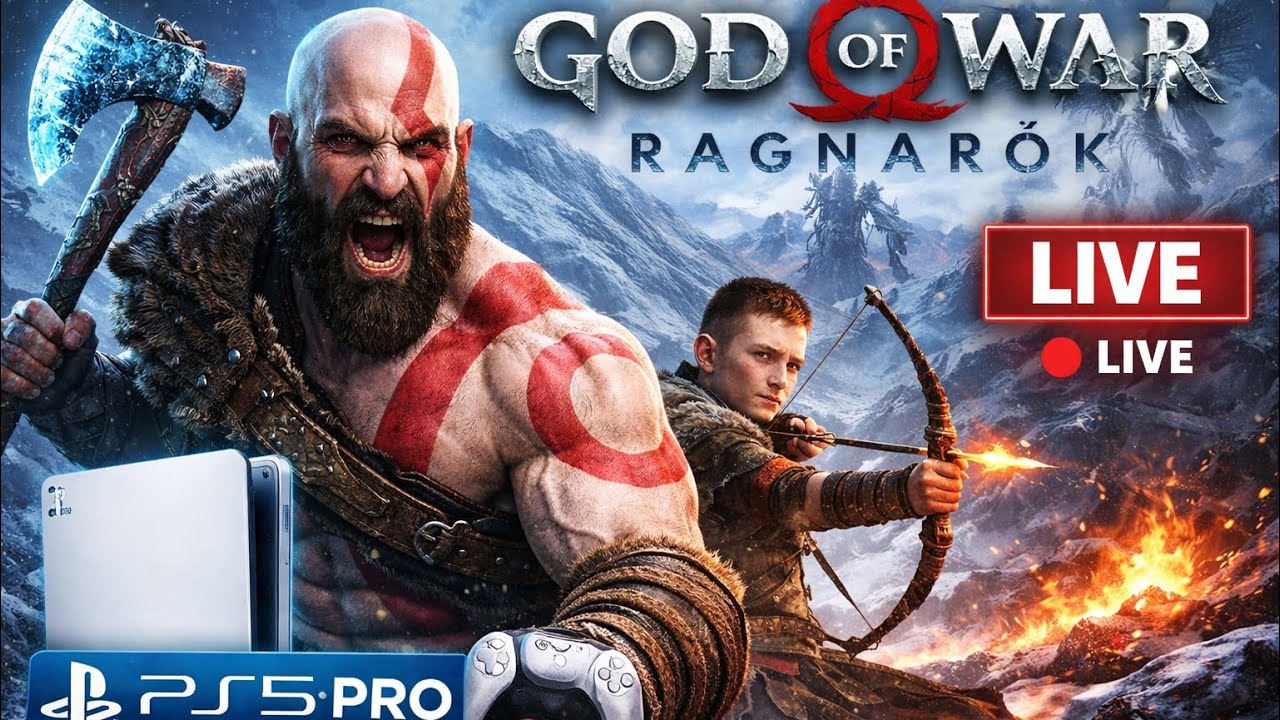 God of War: Ragnarok Gameplay PS5 PRO