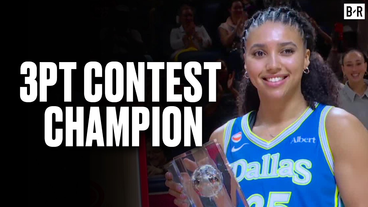 Azzi Fudd Wins WNBA 3-Point Contest 🔥 30 PTS in Final Round