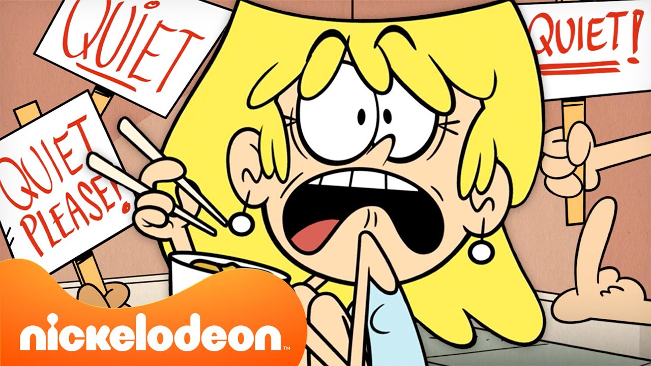 Bienvenue Chez Les Loud | La famille Loud essaie de ne pas faire de bruit ! | Nickelodeon France