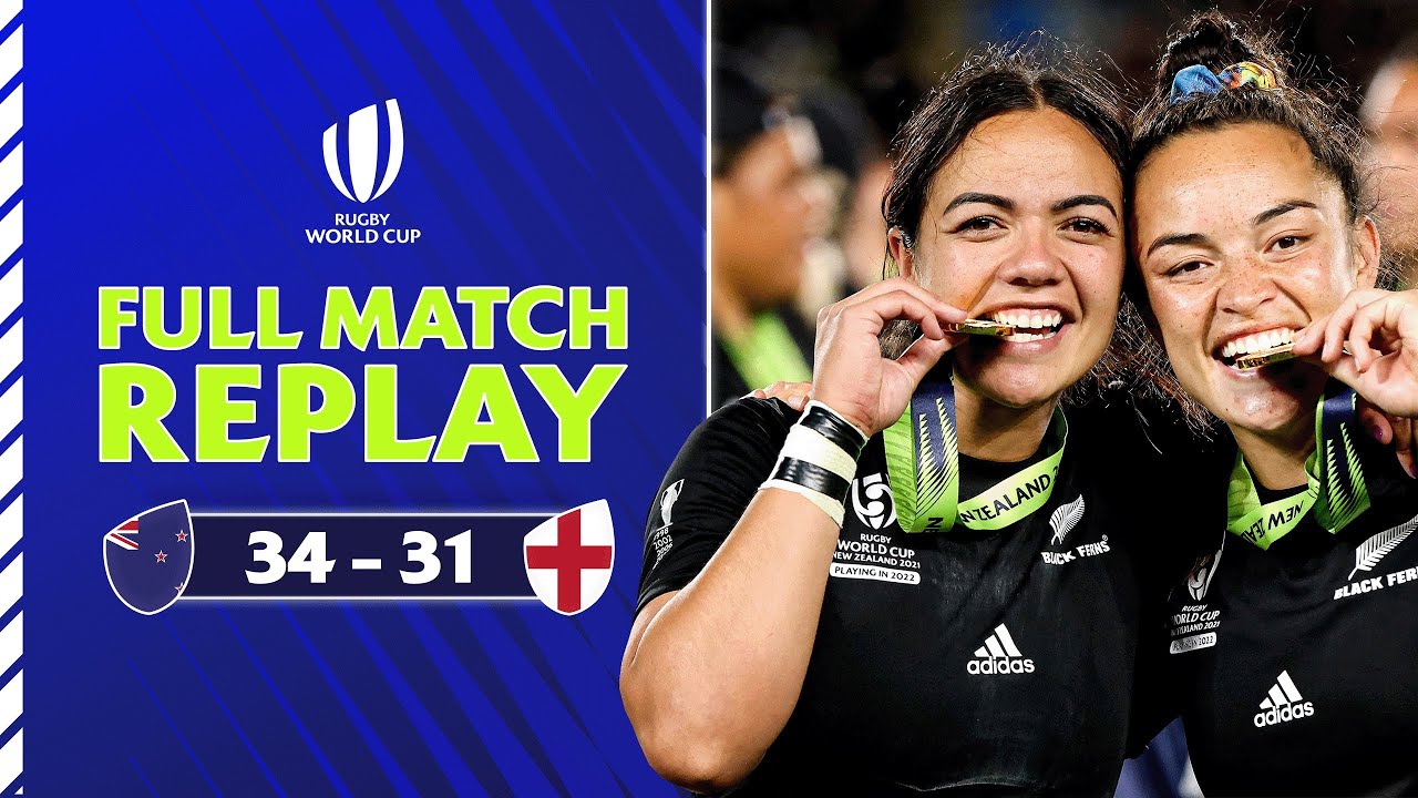 The GREATEST final EVER?! | New Zealand v England | Rugby World Cup 2021
