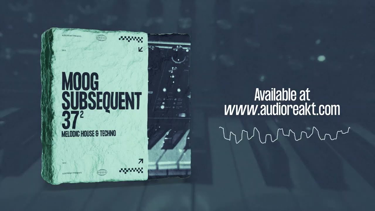 Moog Subsequent 37 : Melodic House & Techno Presets 2 [Audioreakt]