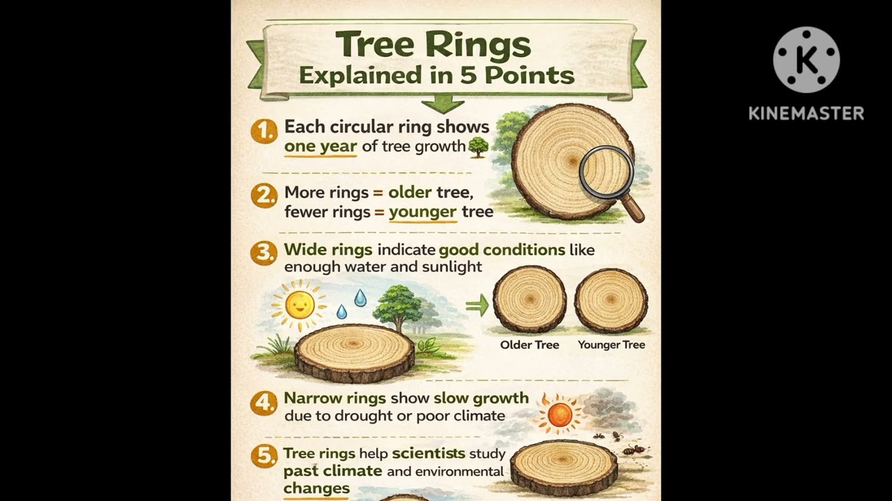 #tree rings #age of tree #Science behind tree rings
