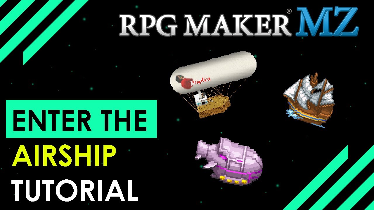 Enter-Able Airship- EVENTS ONLY: RPG MAKER MZ/MV