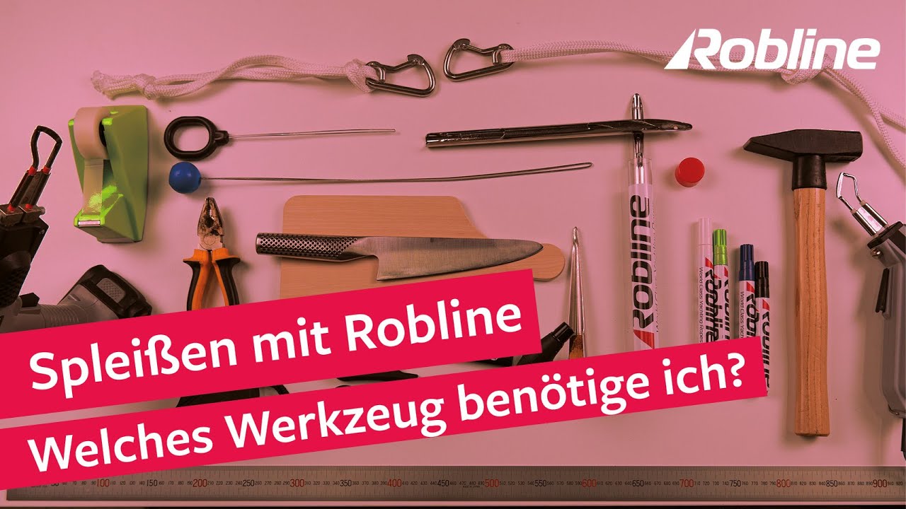 Spleissen mit Robline - Welches Werkzeug ben&ouml;tigt man zum Splei&szlig;en von Segelseilen?