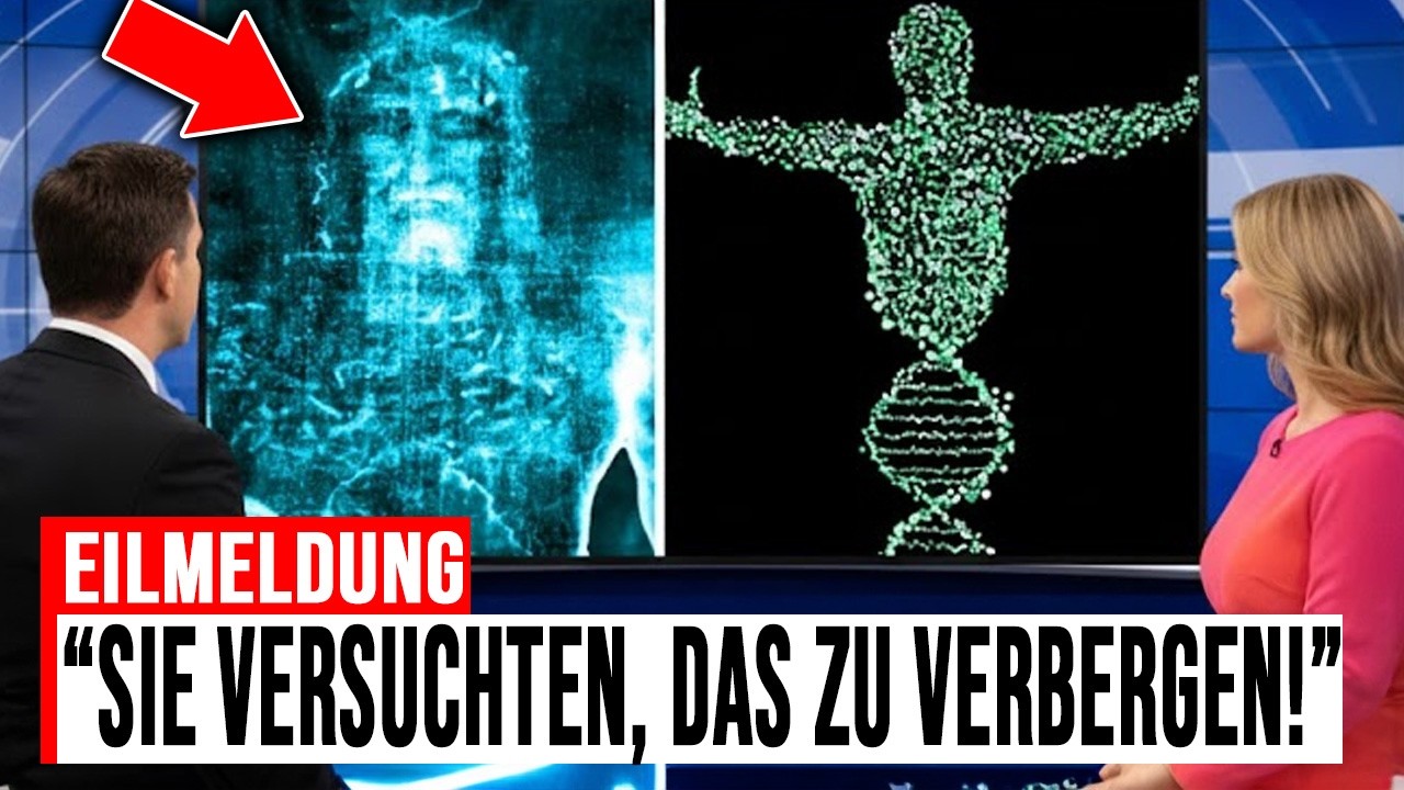 Im TURINER GRABTUCH wurde ein VERBORGENER DNA-CODE entdeckt &ndash; Christen sind FASSUNGSLOS!