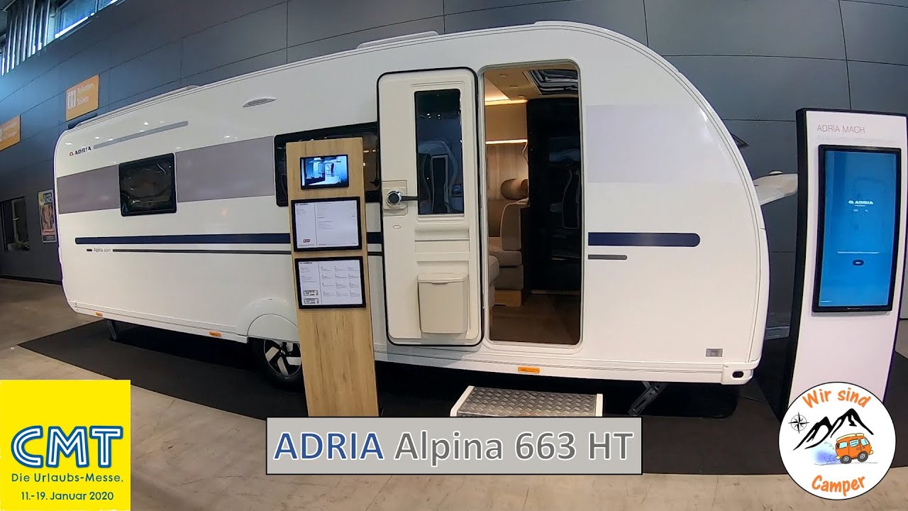 Vorstellung des Adria Alpina 663 HT auf der CMT 2020 in Stuttgart
