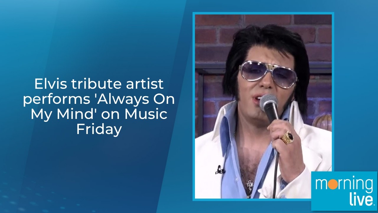 Исполнитель, подражающий Элвису Пресли, исполнил песню &laquo;Always On My Mind&raquo; в программе &laquo;Музыкальн...