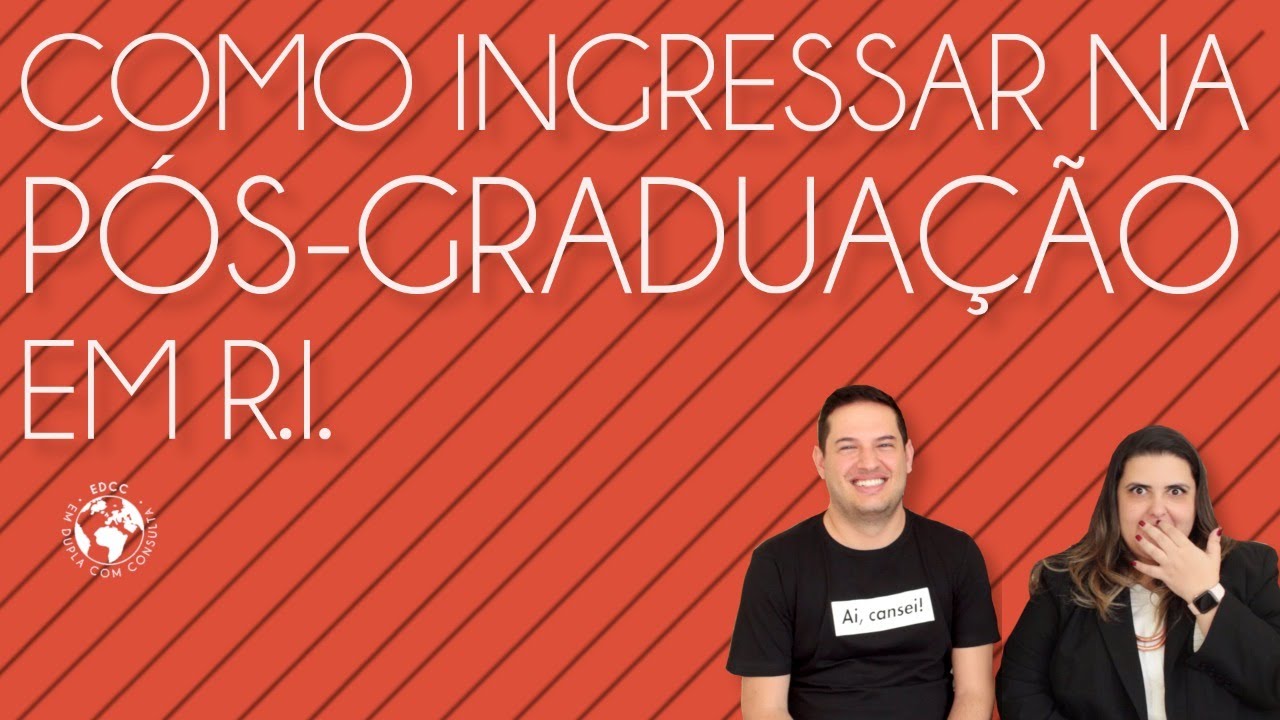 5 dicas para ingressar no mestrado em RI | EDCC