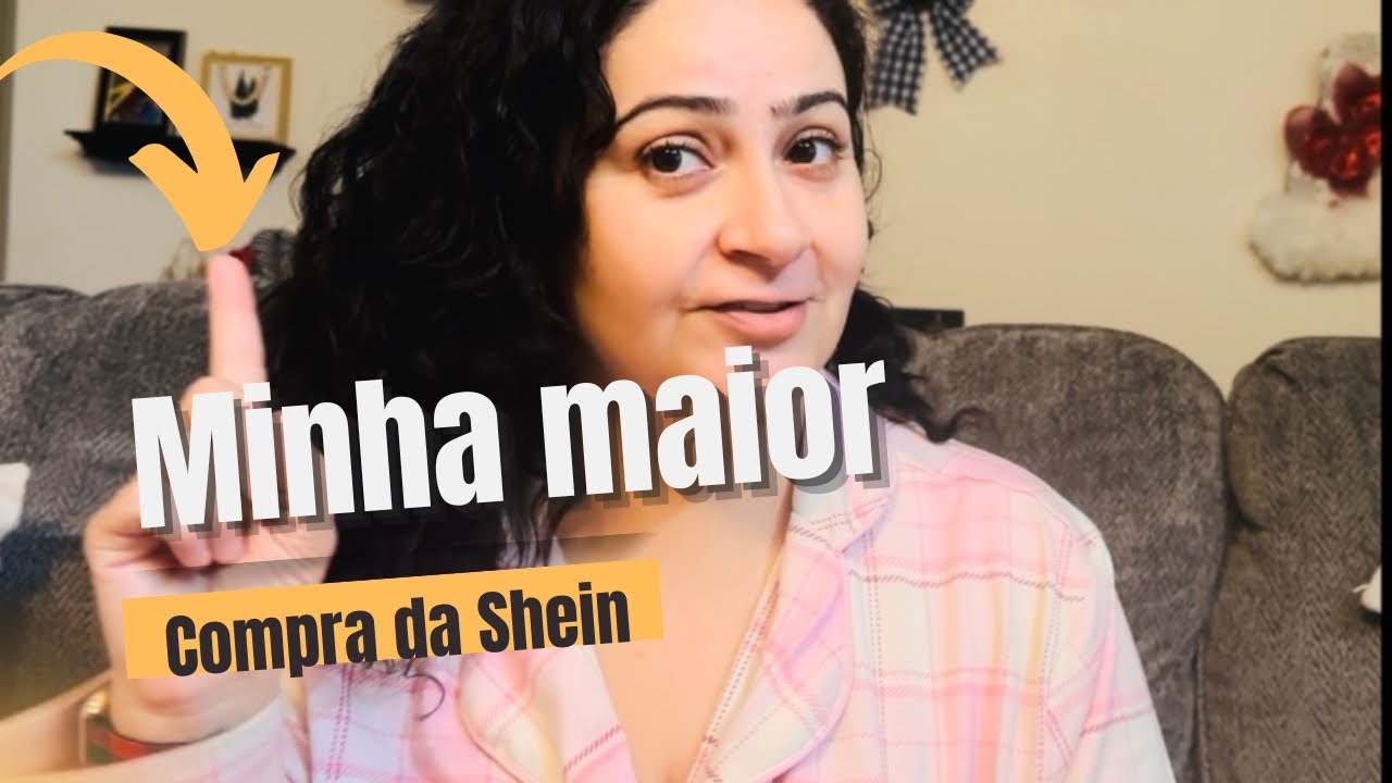 Minha maior compra da Shein!