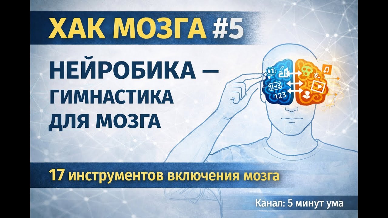 ХАК Мозга #5 — Полная система нейробики и включения внимания.