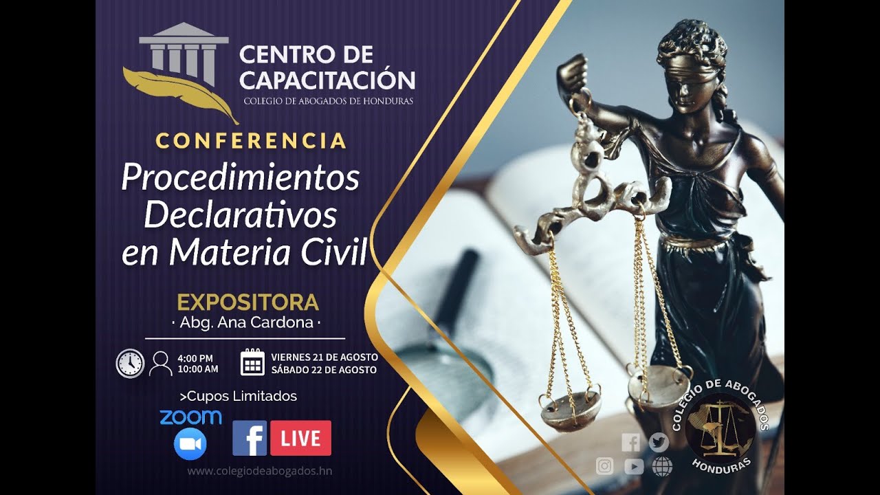 Procesos declarativos en materia civil.