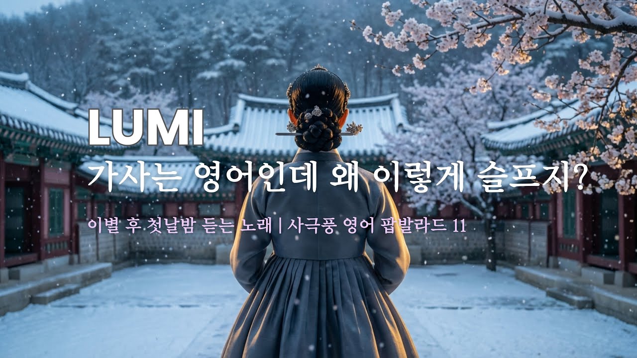 ☕ 𝑝𝑙𝑎𝑦𝑙𝑖𝑠𝑡 AI가수 루미(LUMI)의 사극풍 영어 팝발라드 20곡 연속재생 | 슬픈 감성 사극 OST | 밤에 공부할 때 듣기 좋은 노래