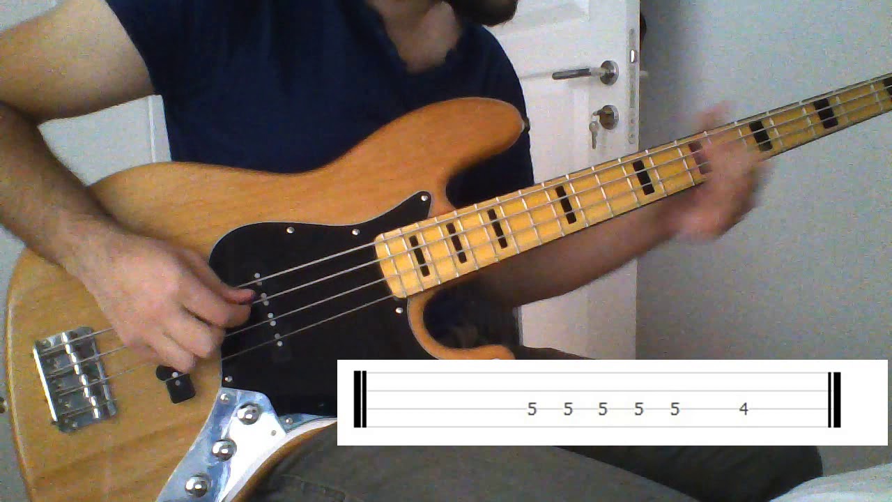 Adamlar - Sarılırım Birine (Bass Cover & Tab)