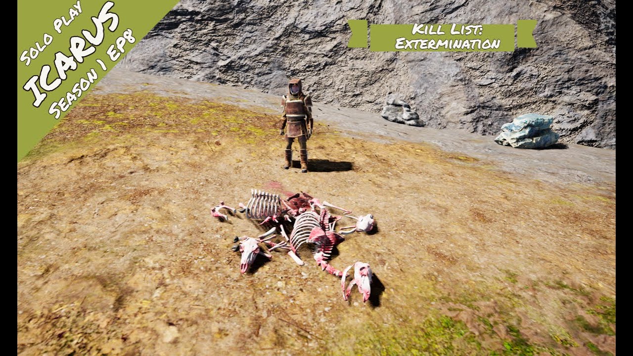 Icarus Game Play S1 EP 8 | Kill List: Extermination Solo | Can I Defeat  Shakur The Sleeper