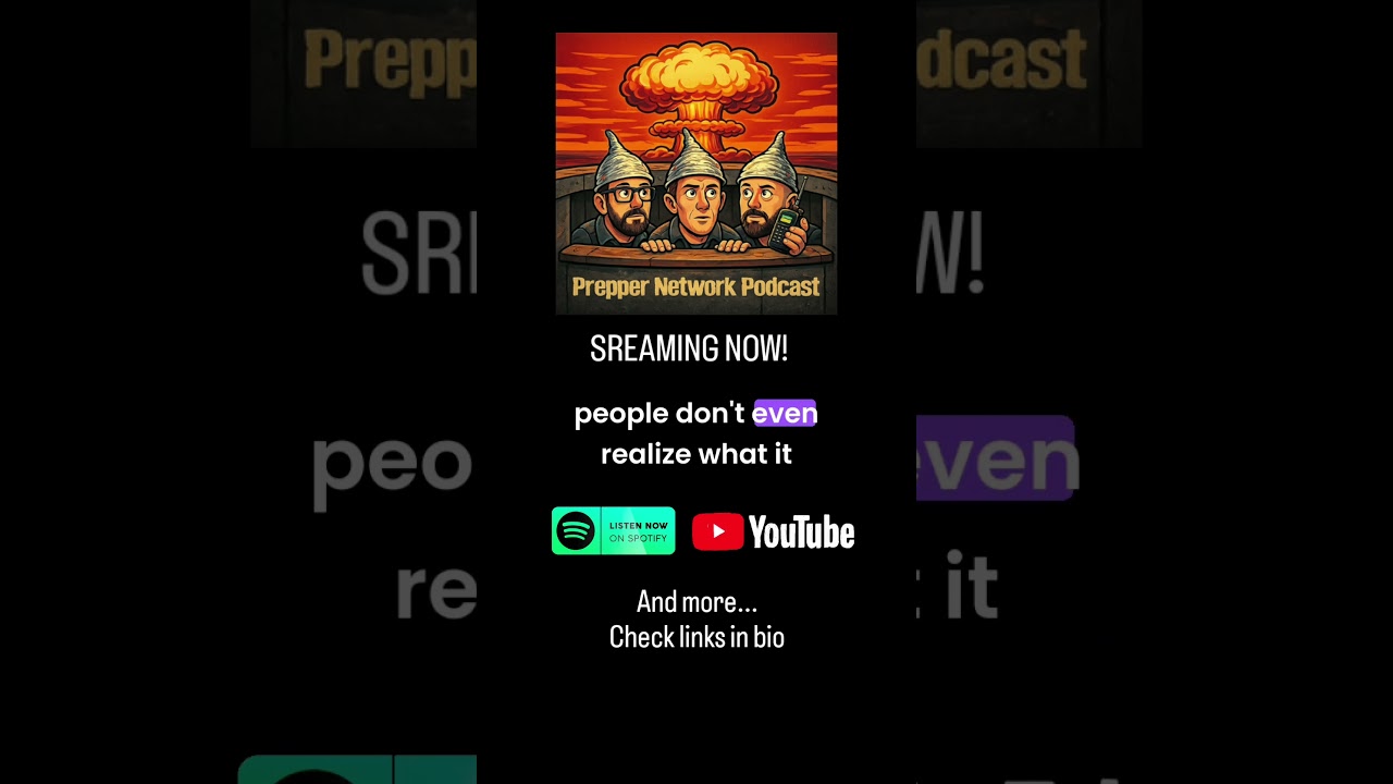 Episode 00 is live—meet the hosts, the mission. Prepper Network Podcast. 