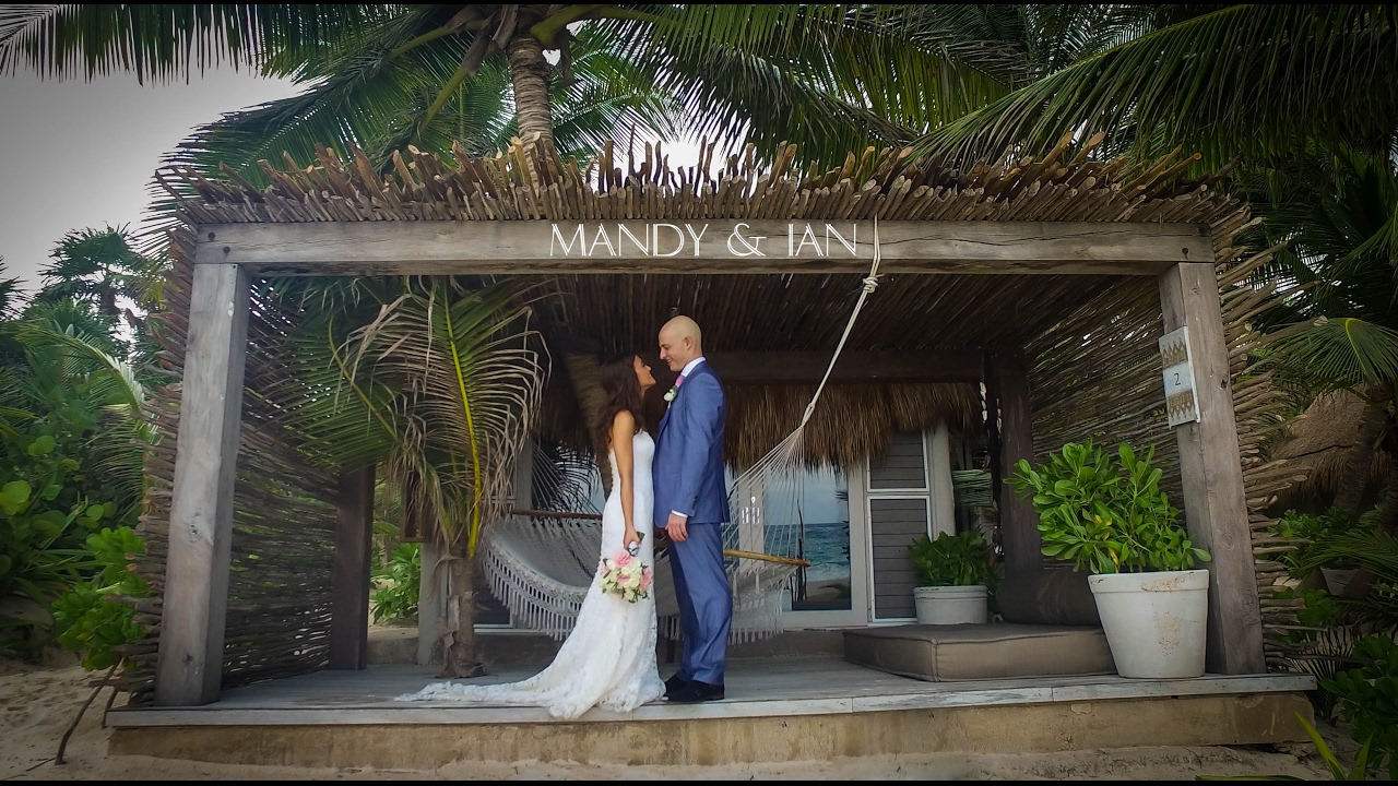 Tulum wedding videographer/ Mandy & Ian / Be Tulum / Lunarts Films