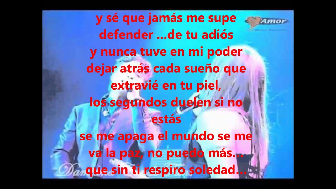 A Contracielo Jaime Camil (feat Damiana Conde) with lyrics/letra