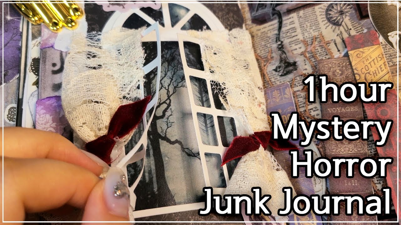 호러 미스터리 다꾸 1시간 모음👻 / Vintage Journal Mystery Horror 1hour / 한 여름밤 갈 수록 오싹해지는 공포 빈티지 다꾸로 시원하게 / ASMR