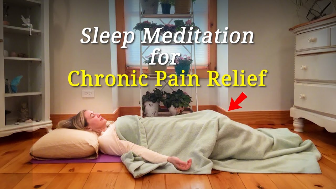 Sleep Meditation for CHRONIC PAIN Relief: Neck, Shoulders & Back | Yoga Nidra