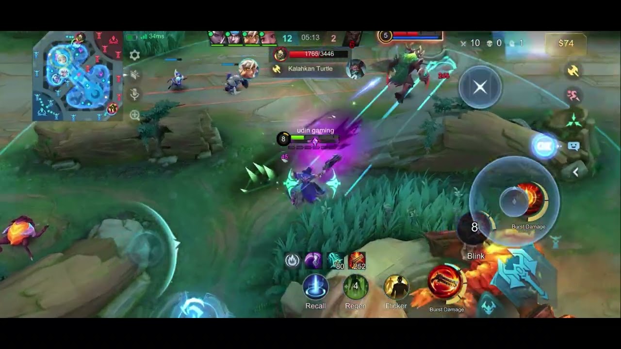 gamplay granger savege😱 #game #mobilelegends #mlbb #gaming 