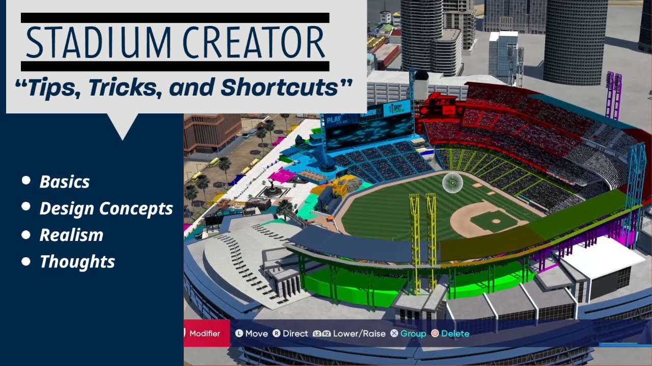 Создатель стадионов || СОВЕТЫ, ХИТРОСТИ и БЫСТРЫЕ ПУТИ (MLB The Show)