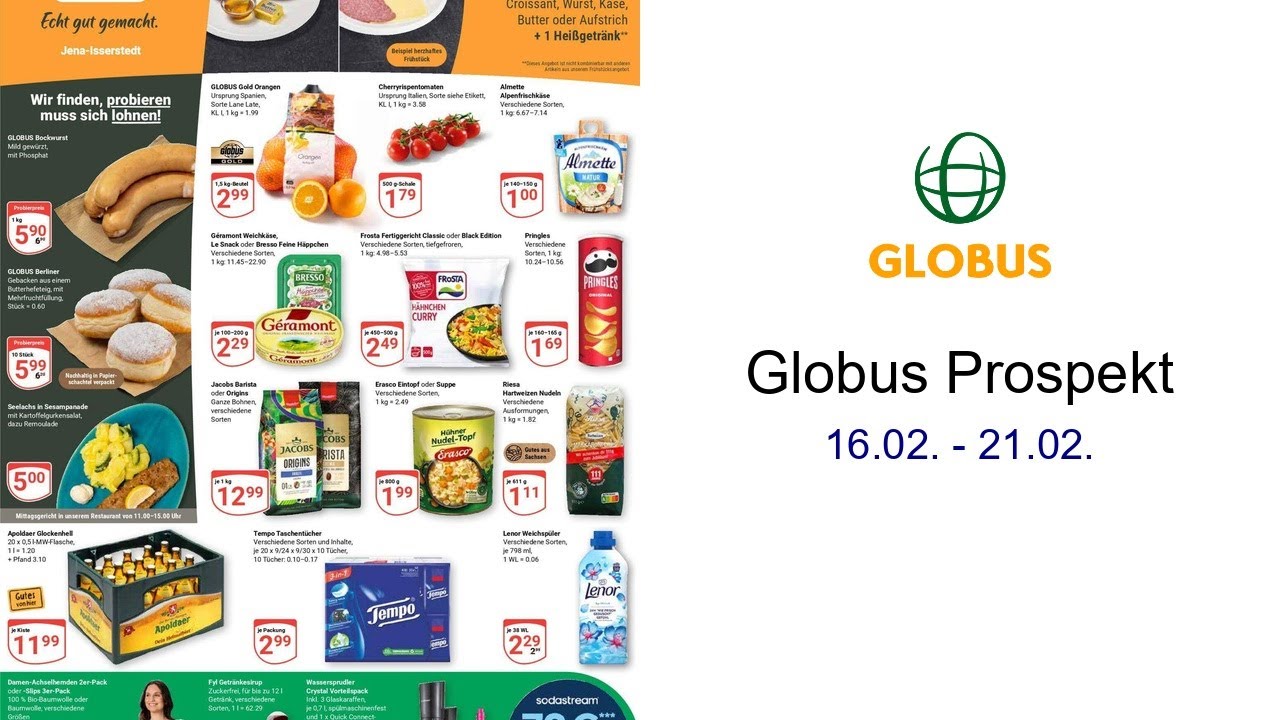 Globus Prospekt   16.02. - 21.02.