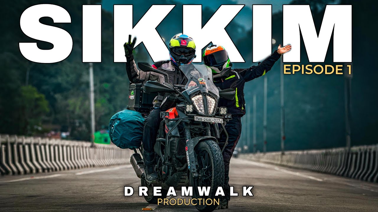শুরু হলো আমাদের North Sikkim Tour | Winter Sikkim Ride | Kolkata to Sikkim Bike Trip